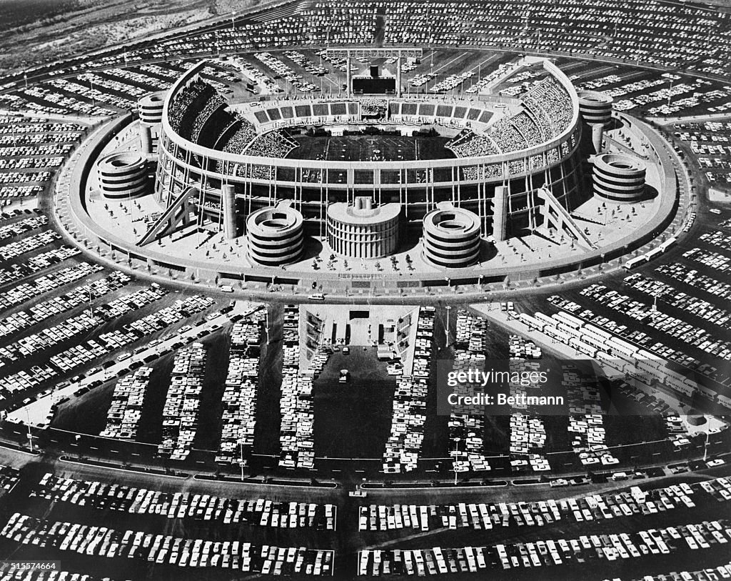 Aerial View Of San Diego Stadium