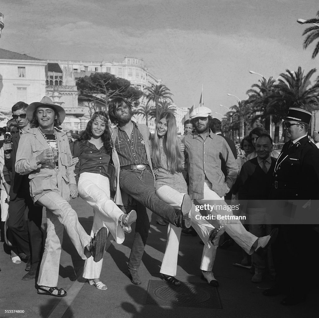 "Easy Rider" Actors in Cannes