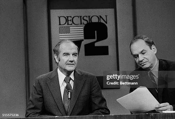 New York: Sen. George McGovern, acknowledging he had begun an all-out campaign to broaden the base of his support, defended former Pres. Lyndon...