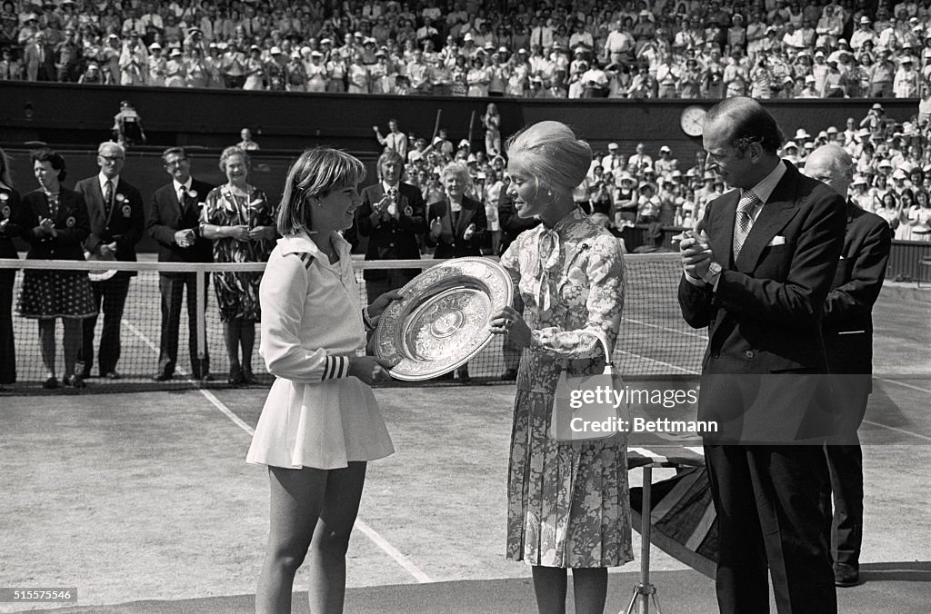 H.R.H. Duchess Of Kent Presents Trophy