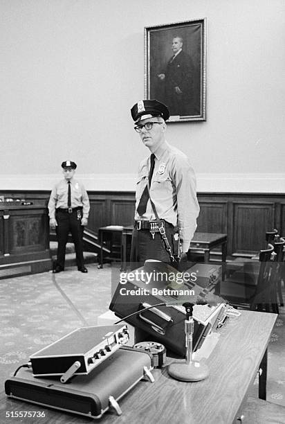 The House Judiciary, in its impeachment inquiry 5/14, listened to the "very clear" voice of President Nixon recollecting his telephone conversation...