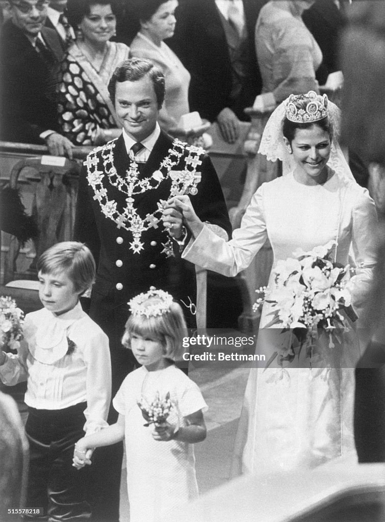 Marriage of King and Queen of Sweden