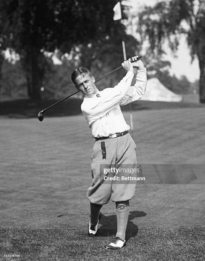 American Golf Champion Bobby Jones