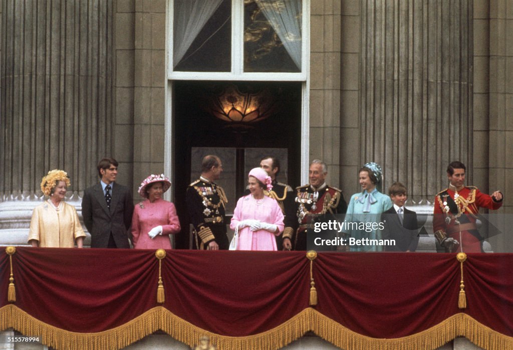 Royal Family At Buckingham Palace