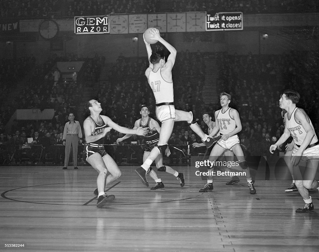 College Basketball Game in New York