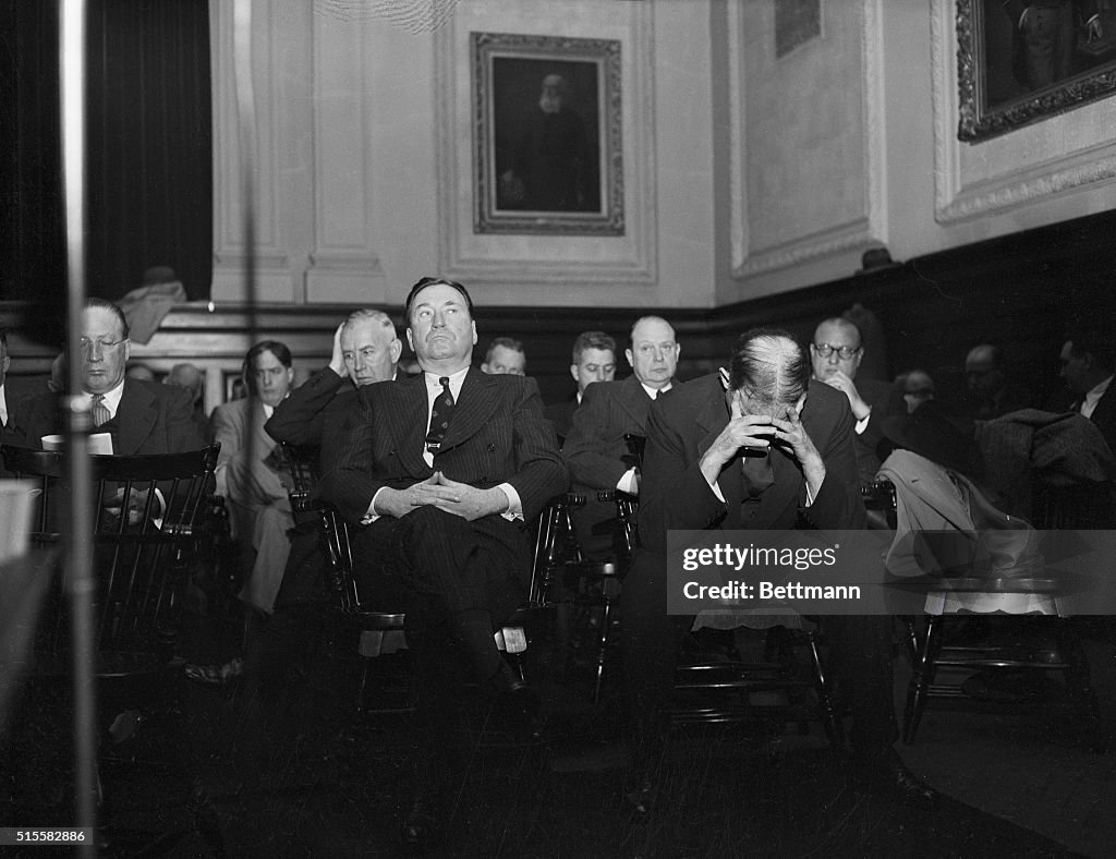 U S Steel Executives At Hearings