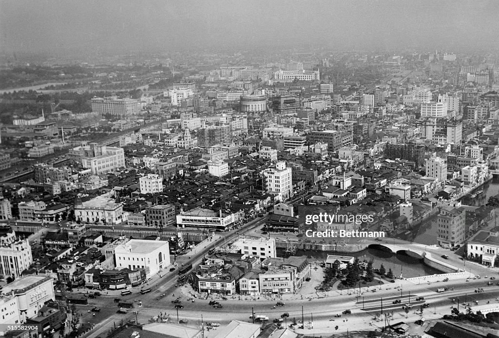 Aerial View Of Tokyo