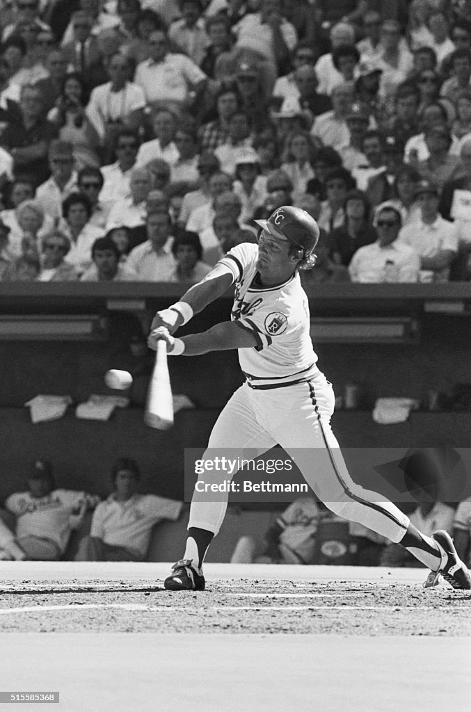 George Brett Swinging Bat