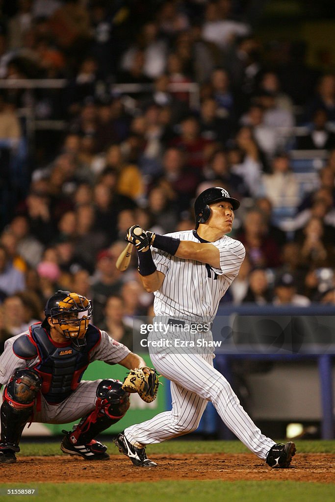 Twins v Yankees