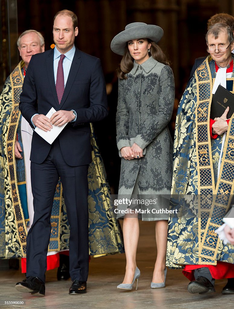 The Royal Family Attends The Commonwealth Observance Day Service