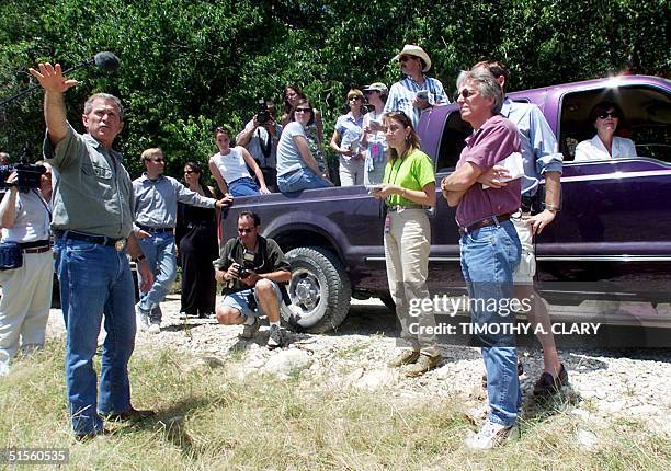 W. Bush Ranch Us Bush Ranch Truck Photos and Premium High Res Pictures - Getty Images
