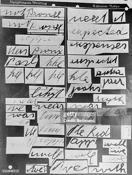 Rensom Note Example Ransom Note Text Photos and Premium High Res Pictures - Getty Images