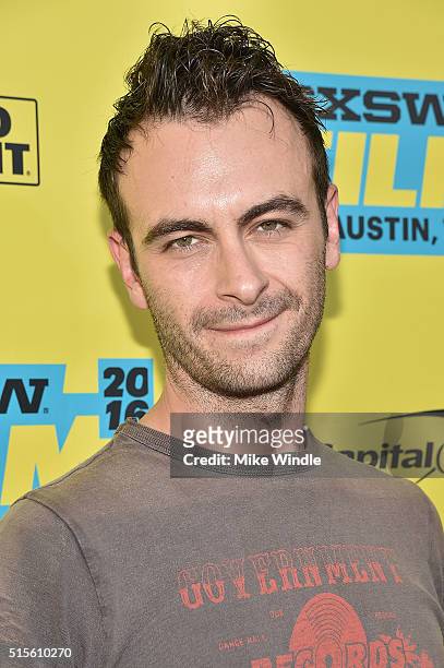 Actor Joseph Gilgun attends the screening of "Preacher" during the 2016 SXSW Music, Film + Interactive Festival at Paramount Theatre on March 14,...