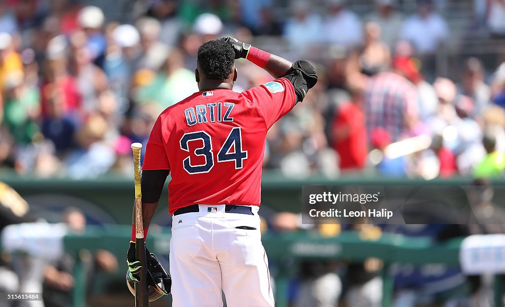 Pittsburgh Pirates v Boston Red Sox