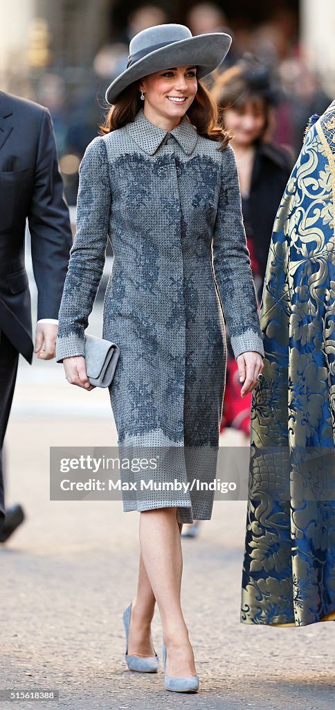 The Royal Family Attends The Commonwealth Observance Day Service