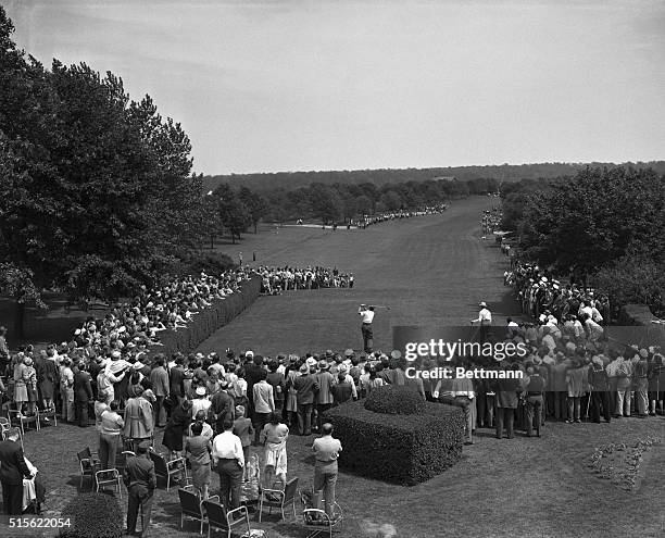 Sammy Snead gained a narrow two-stroke lead over Byron Nelson at the end of 27 holes of their 72-hole special match for the world's golf...