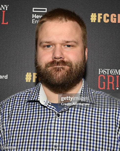 Robert Kirkman attends the Fast Company Grill with Robert Kirkman, David Alpert, Patrick Fugit on March 14, 2016 in Austin, Texas.