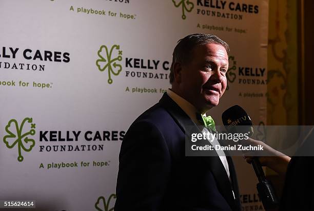 Co-founder of Kelly Cares, Brian Kelly attends the Kelly Cares Foundation 2016 Irish Eyes Gala at The Pierre Hotel on March 14, 2016 in New York City.