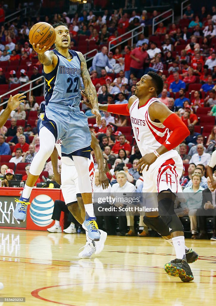 Memphis Grizzlies v Houston Rockets