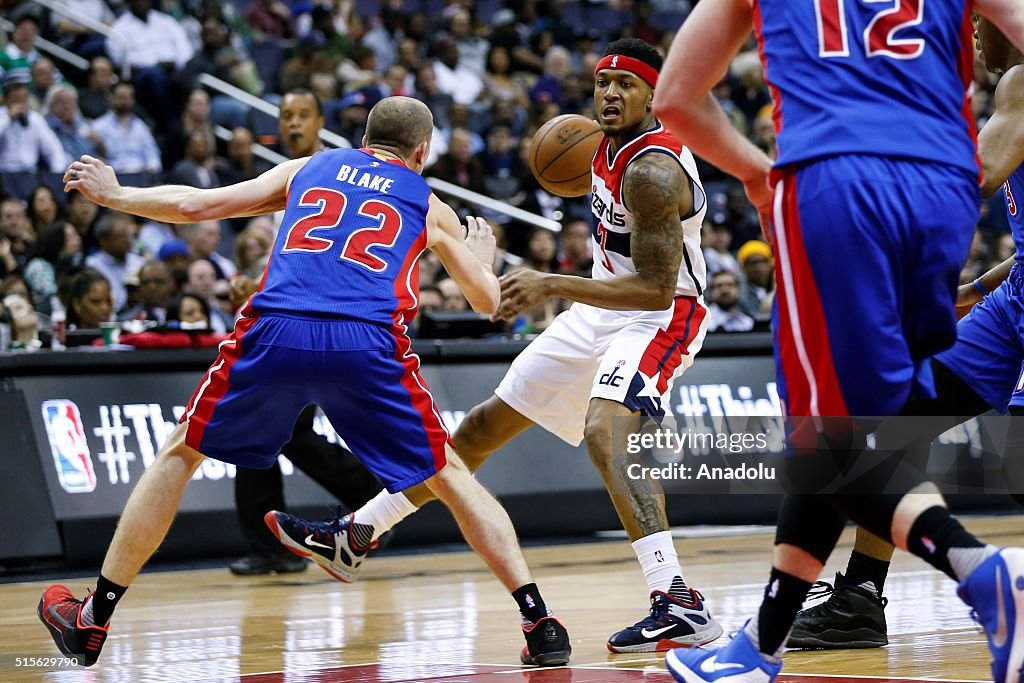 Washington Wizards vs Detroit Pistons: NBA
