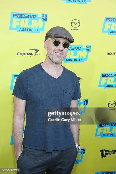 Sam Catlin attends the premiere of AMC's "Preacher" at theParamount Theater during the South by Southwest Film FestivaL on March 14, 2016 in Austin,...