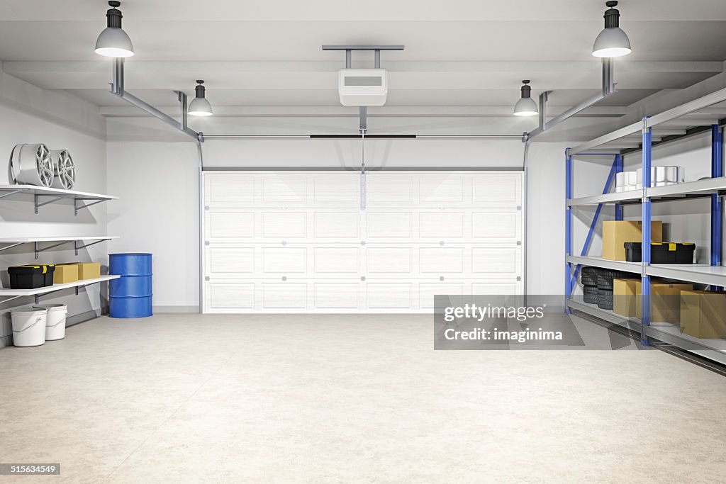 Modern Garage Interior