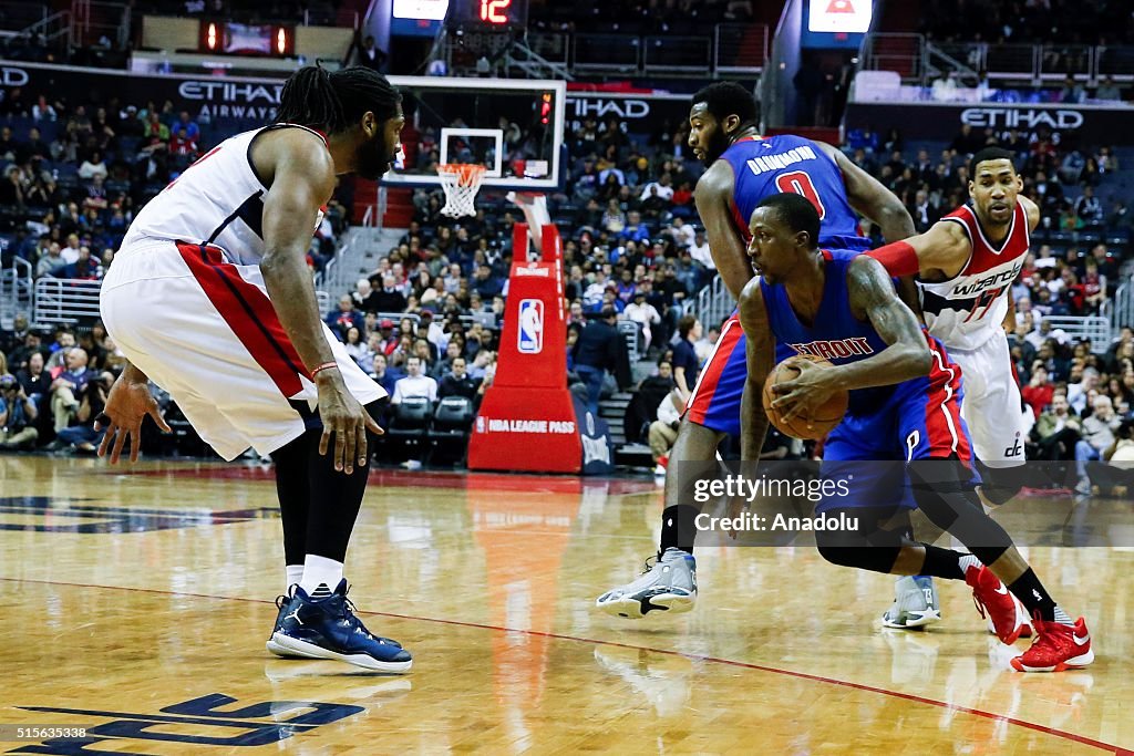 Washington Wizards vs Detroit Pistons: NBA