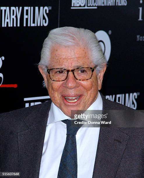 Carl Bernstein attends the "Everything Is Copy Nora Ephron: Scripted & Unscripted" sc at The Museum screening at Museum of Modern Art on March 14,...