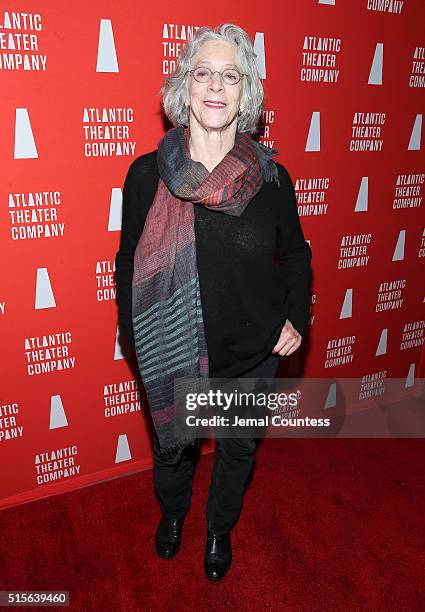 Martha Clark attends the "Hold On To Me Darling" opening night after party at The Gallery at The Dream Downtown Hotel on March 14, 2016 in New York...