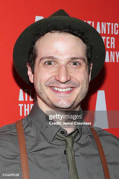 Actor Bryan Fenkart attends the "Hold On To Me Darling" opening night after party at The Gallery at The Dream Downtown Hotel on March 14, 2016 in New...