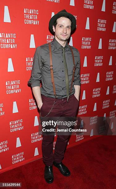 Actor Bryan Fenkart attends the "Hold On To Me Darling" opening night after party at The Gallery at The Dream Downtown Hotel on March 14, 2016 in New...