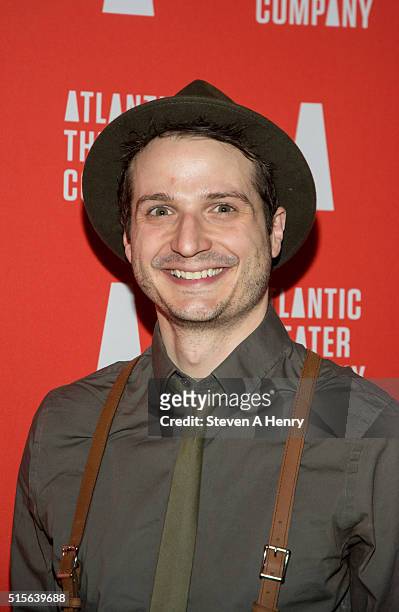 Actor Bryan Fenkart attends the "Hold On To Me Darling" opening night after party at The Gallery at The Dream Downtown Hotel on March 14, 2016 in New...