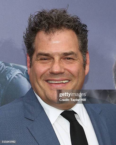 Barry Waldman attends the 'Allegiant' New York premiere at AMC Lincoln Square Theater on March 14, 2016 in New York City.