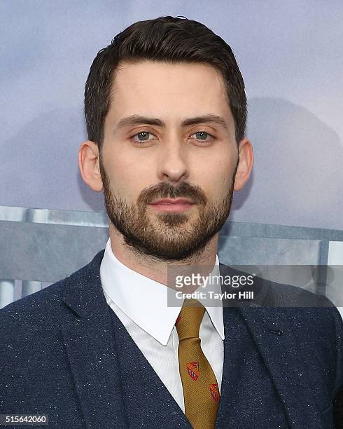 Andy Bean attends the 'Allegiant' New York premiere at AMC Lincoln Square Theater on March 14, 2016 in New York City.