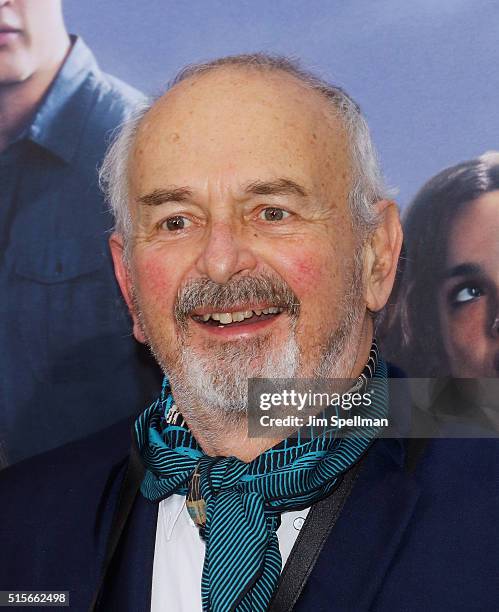 Photographer Arthur Elgort attends the "Allegiant" New York premiere at AMC Loews Lincoln Square 13 theater on March 14, 2016 in New York City.