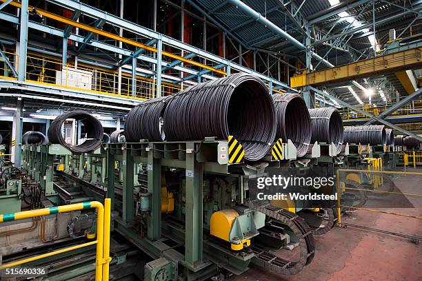 Wire Rod At Racking 985 Steel Wire Rod Stock Photos, High-Res Pictures, and Images - Getty ...