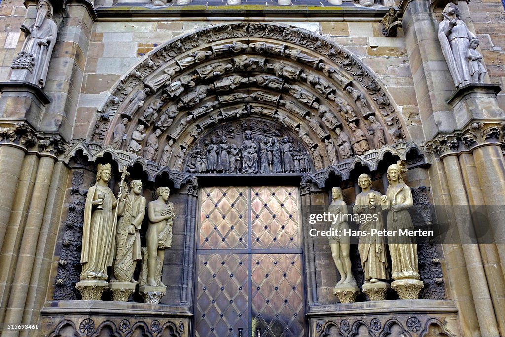 Portal of Liebfrauenkirche, Trier, Germany