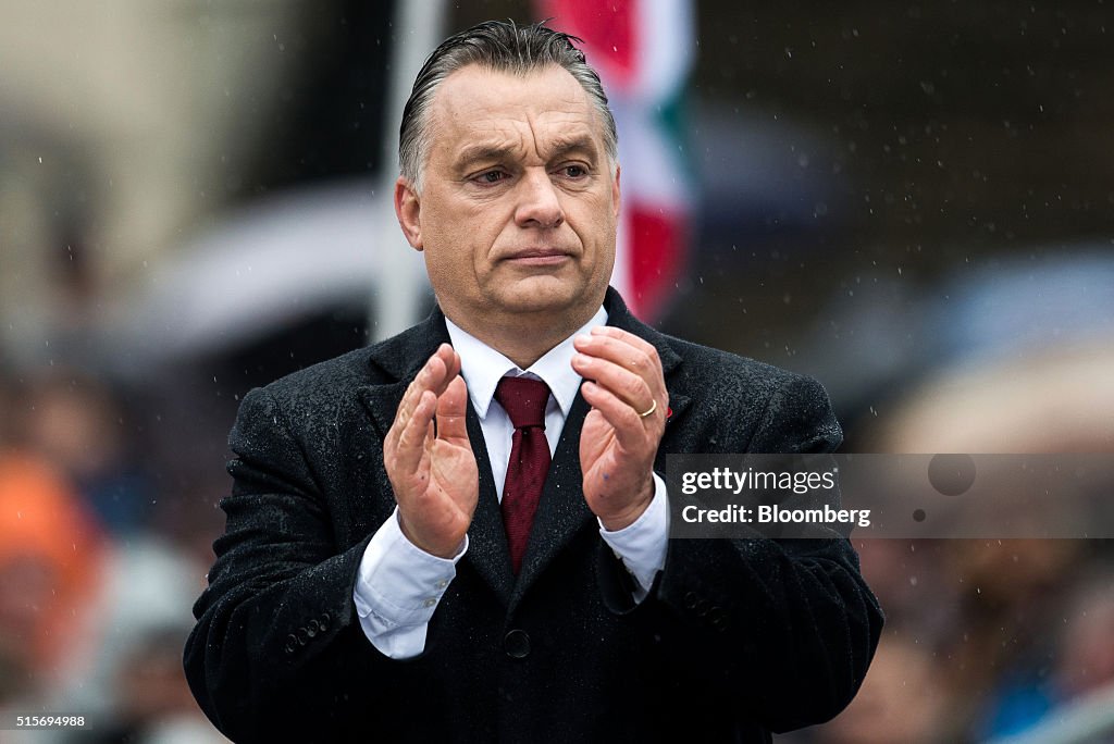 Hungary's Prime Minister Viktor Orban Speaks On National Holiday