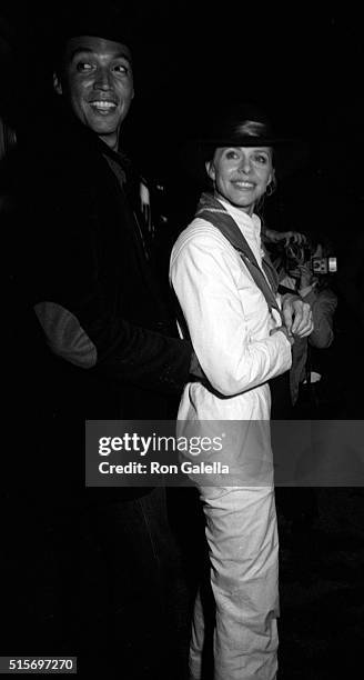 Henry Kingi and Lindsay Wagner attend The Nashville Network Telecast Party on March 7, 1983 at Palimino in Hollywood, California.