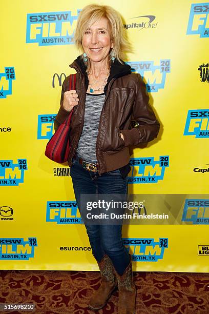 Actress Lin Shaye attends the premiere of "Jack Goes Home" during the 2016 SXSW Music, Film + Interactive Festival at Alamo Ritz on March 14, 2016 in...