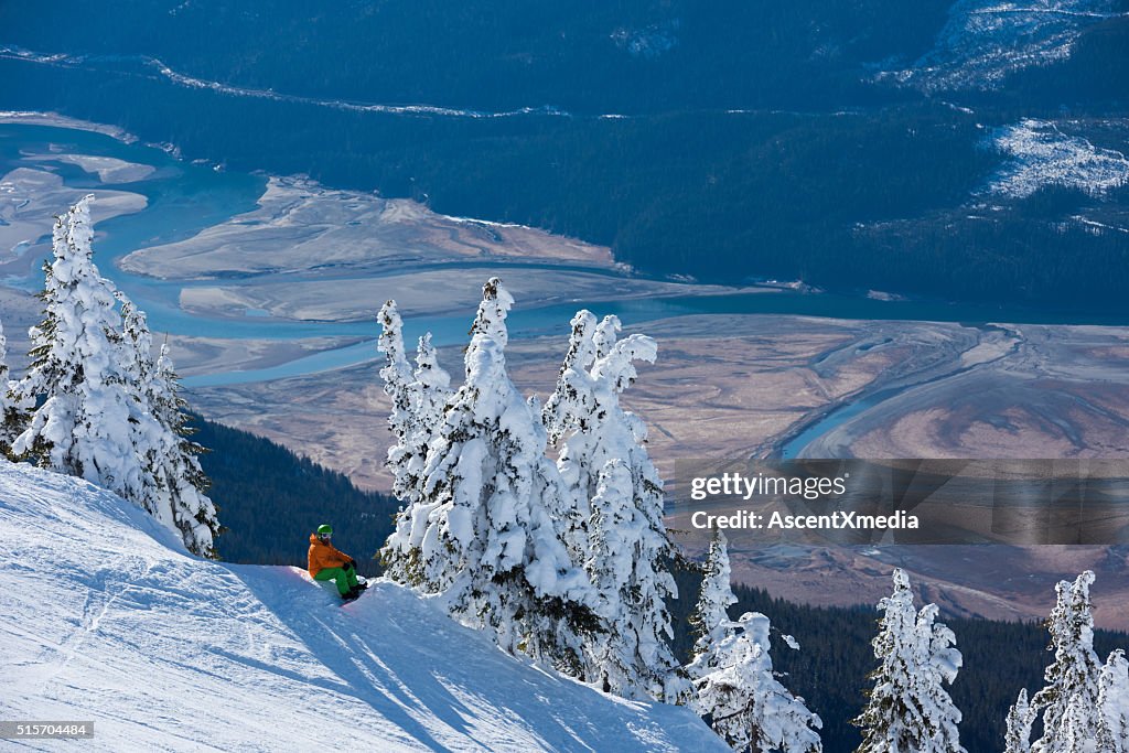 Snowboarding at Revelstoke Mountain Resort