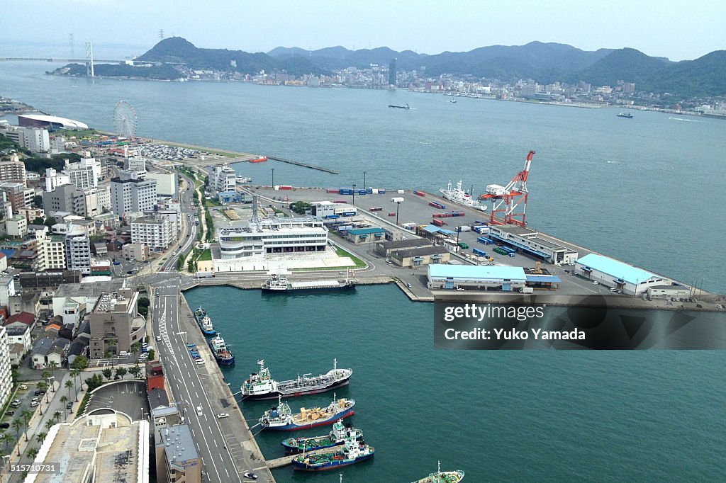 Karato Area, Shimonoseki, Yamaguchi, Japan