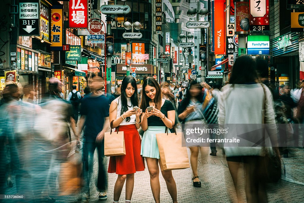 Meeting point Shibuya Crossing in Tokyo