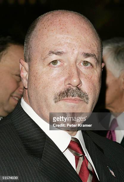 Former NY Police Commissioner Bernard Kerik attends the 16th Annual Women of the Year Luncheon on October 26, 2004 in New York City.