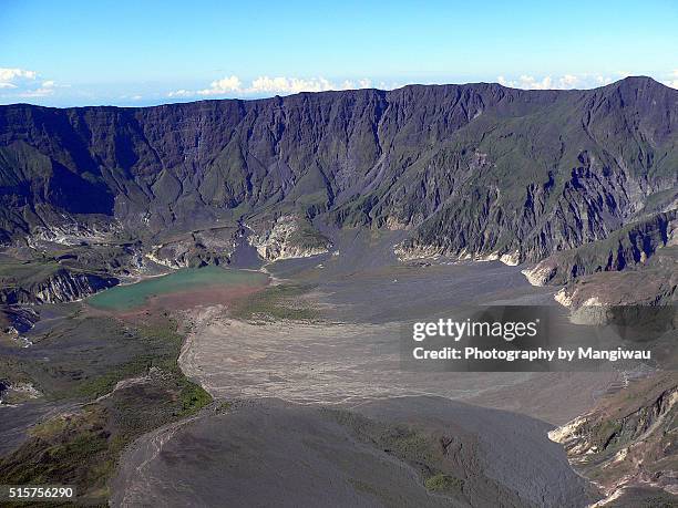 tambora volcano - sumbawa stock pictures, royalty-free photos & images