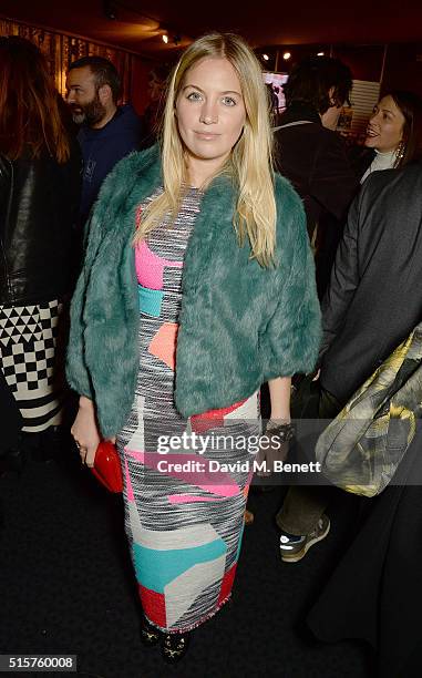 Marissa Montgomery attends as Farfetch host a screening of 'First Monday In May' at the Curzon Mayfair on March 15, 2016 in London, England.