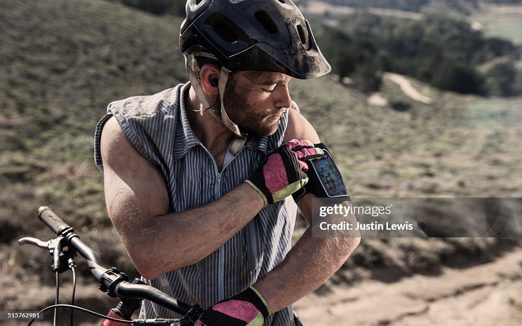 Man, Mountain Bike Gear, Helmet, Tech, Grit