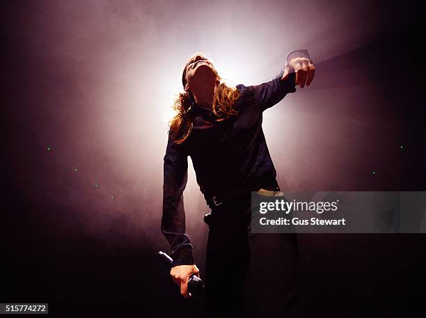 Christine And The Queens perform on stage at KOKO on March 15, 2016 in London, England.