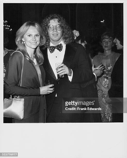 Singer Jackie DeShannon and her producer husband, Randy Edelman, attending a 'Bonds for Israel' dinner at the Beverly Hilton Hotel, California,...