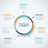 Vector infographic design template.